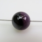 Preview: Sugilith Kugel gebohrt (3 mm Bohrung)